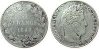 Frankreich 5 Francs Ag Louis Philippe I, BB (Strasbourg) -