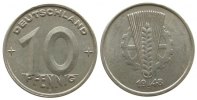 DDR 10 Pfennig Al A, Berlin, etwas fleckig -