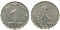 DDR 1 Pfennig Al E, Muldenhütten -