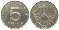 DDR 5 Pfennig Al E, Muldenhütten -