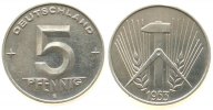 DDR 5 Pfennig Al E, Muldenhütten -