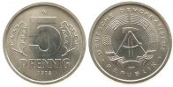 DDR 5 Pfennig Al A, Berlin, matt -