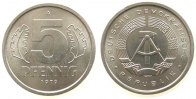 DDR 5 Pfennig Al A, Berlin, matt -