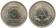 DDR 5 Pfennig Al A, Berlin, matt -
