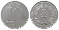 DDR 10 Pfennig Al A, Berlin, Export -