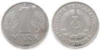 DDR 1 Mark Al A, Berlin, Export, minimal fleckig -