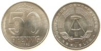 DDR 50 Pfennig Al A, Berlin, matt -