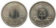 DDR 1 Pfennig Al A, Berlin, matt -