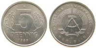 DDR 5 Pfennig Al A, Berlin, matt -