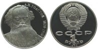Rußland 1 Rubel KN Tolstoi -