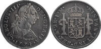 Mexico 2 Reales Mexico, Charles II, 1665-1700, 1774, FM, 2 Reales, AU/UNC -