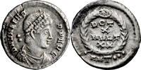 Ancient Roman Siliqua Valens. Siliqua -