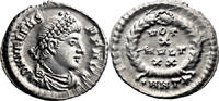 Ancient Roman Siliqua Valens. Siliqua -