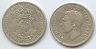 Südafrika 2½ Shillings Silber H0630 - King George VI. 1936-1952 South Africa Suid-Afrika -