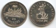 Haiti 25 Gourdes 1973 H0194 - World Soccer Championship Games Silver Fas... 125.51 元 含税 ＋  83.67 元 运费