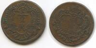 Würzburg Bistum ½ Kreuzer H1220 - Adam Friedrich von Seinsheim 1755-1779 -