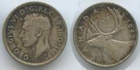 Kanada 25 Cents M#6055 - Karibu Renntier Georg VI. Canada -