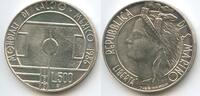 San Marino 500 Lire Silber G7622 - Fussball WM Mexiko FIFA World Cup - Mexico '86 -