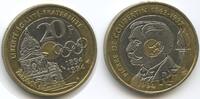 Frankreich 20 Francs G1873 - Trimetall - Pierre de Coubertin Olympic Committee France -