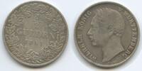 Württemberg 1/2 Gulden Silber G6884 - RARES JAHR Wilhelm I. 1816-1864 -