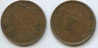 Indien Britisch Quarter Anna G11960 - King George VI. India British -