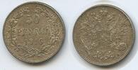 Finnland 50 Penniä G9716 - Nikolaus II. 1894-1917 Finland -