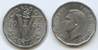 Kanada 5 Cents Chrom G6559 - King George VI. 1936-1952 Canada -