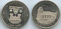 Deutschland Bundesrepublik Medaille GY796 - 750 Jahre Lychen Uckermark - St.Joanneskirche, Feldsteinkirche -