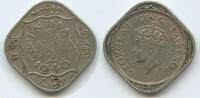 Indien Britisch 1/2 Anna (½ Anna) G15119 - King George VI. British India -