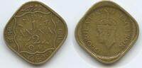 Indien Britisch 1/2 Anna (½ Anna) G15133 - King George VI. 1936-1952 British India -