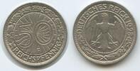 Deutsches Reich Weimar 50 Reichspfennig 1928 F Stuttgart G10072 - German... 33.47 元 含税 ＋  66.94 元 运费