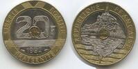 Frankreich 20 Francs Trimetall G9098 - Mont Saint-Michel (Mount Saint Michael) -