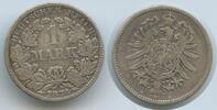 Deutsches Reich Kaiserreich 1 Mark Silber G10228 - Wilhelm I. 1871-1888 Germany Empire -