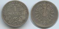 Deutsches Reich Kaiserreich 1 Mark Silber G10232 - Wilhelm I. 1871-1888 Germany Empire -