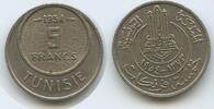 Tunesien Französisches Protektorat 5 Francs G15985 - Muhammad VIII. 1943-1957 Tunisia -