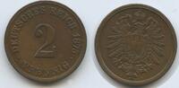 Deutsches Reich Kaiserreich 2 Pfennig G10489 - Germany Empire Wilhelm I. 1861-1888 -