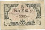 Österreich Kaiserreich 5 Gulden Banknote GB047 - Kaiser Franz Joseph I. 1848-1916 Austria Empire -