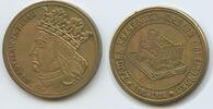 Polen Medaille Souvenir Token M#7373 - Zamek Krzyżacki Radzyn Chełmińskj - Władysław Jagiełło König von Polen -