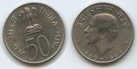 Indien 50 Paise 1964 G6297 - Jawaharlal Nehru 1889-1964 India Vorzüglich 25.10 元 含税 ＋  66.94 元 运费