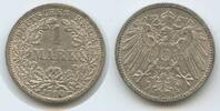 Deutsches Reich Kaiserreich 1 Mark Silber S0512 - Germany Empire Wilhelm II. -
