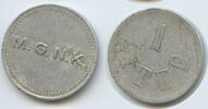 Deutschland Wertmarke 1 Liter Jeton Token Milchmarke nd. G15280 - M.G.N.... 33.47 元 含税 ＋  66.94 元 运费