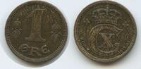 Dänemark 1 Öre (1 Øre) 1922 HCN♥GJ G16533 - Christian X. 1912-1947 Denma... 29.29 元 含税 ＋  66.94 元 运费