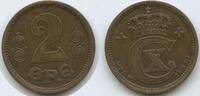 Dänemark 2 Öre (2 Øre) G7416 - Christian X. 1912-1947 Denmark -