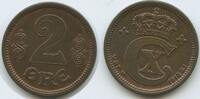 Dänemark 2 Öre (2 Øre) G8722 - Christian X. 1912-1947 Denmark -