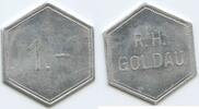 Schweiz Eidgenossenschaft Wertmarke 1 Franken Jeton Token PA322 - R.H. Goldau -