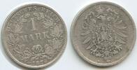 Deutsches Reich Kaiserreich 1 Mark Silber G10165 - Wilhelm I. 1871-1888 Germany Empire -