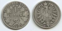 Deutsches Reich Kaiserreich 1 Mark Silber G10167 - Wilhelm I. 1871-1888 Germany Empire -
