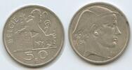 Belgien 50 Francs Silber H0727 - Belgie Baudouin I. Belgium -