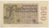 Deutsches Reich Weimar 500 Millionen Mark 1. September 1923 GB766 - Bank... 50.20 元 含税 ＋  66.94 元 运费