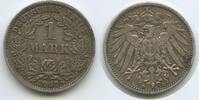 Deutsches Reich Kaiserreich 1 Mark Silber G10284 - Wilhelm II. 1888-1918 Germany Empire -